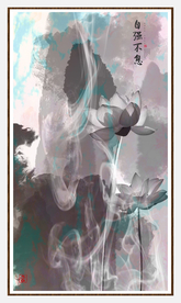 现代组合无框画