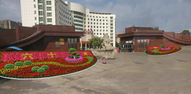 花卉租摆景观设计效果图