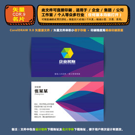 高档矢量名片企业公司通用名片