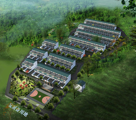 小区改造 街道 民俗 建筑改造