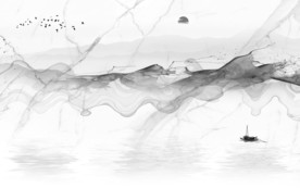 高档电视新山水画 TIF分层