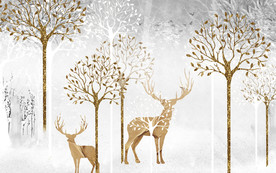 爆款欧式装饰壁画 TIF分层