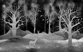 新款装饰高清墙画 TIF分层