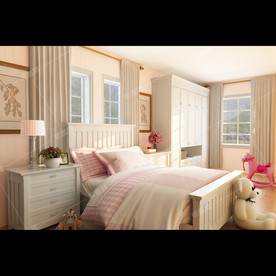 美式风格装修儿童房效果图