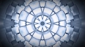 LED舞台灯光背景舞蹈几何线条