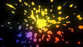 LED舞台灯光背景舞蹈几何线条