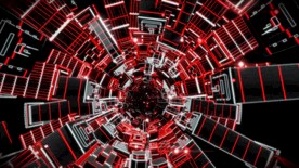 LED舞台灯光背景舞蹈几何线条