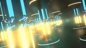 LED舞台灯光背景舞蹈几何线条