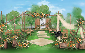 田园森系仪式区