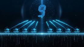 震撼蓝色8人手掌启动仪式ED模