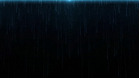 顶部粒子下落背景蓝色AE模板