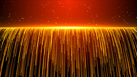 4K瀑布粒子背景AE源文件