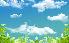 蓝天白云