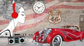 复古怀旧工装背景墙