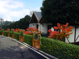 绿化改造景观设计效果图