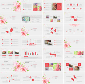 清新淡雅在线教育PPT