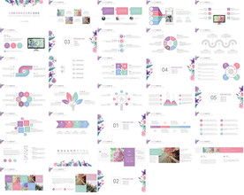 2020清新淡雅起航PPT