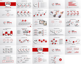 2020工作报告经营分析PPT