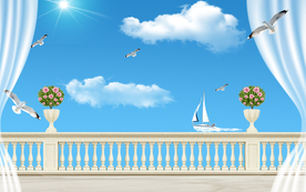 海景天空