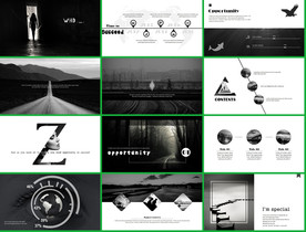 大气国际极简PPT通用PPT