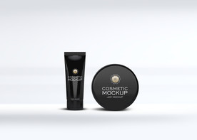 化妆品套装模型样机