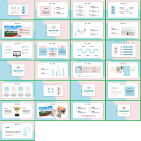 电子相册卡通手绘小清新PPT