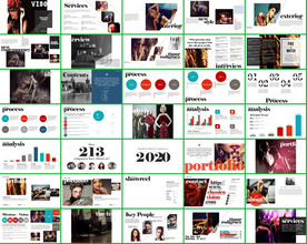 2020工作报告经营分析PPT