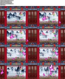 戏曲舞台背景唯美