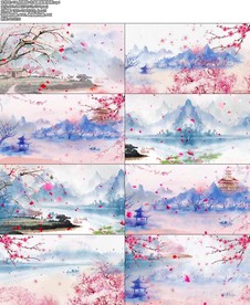 雨霖铃-古典舞背景视频