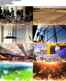 歌曲《我们都是追梦人》LED视