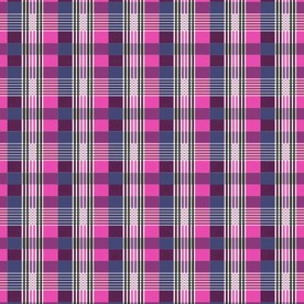 格子布料印花矢量图