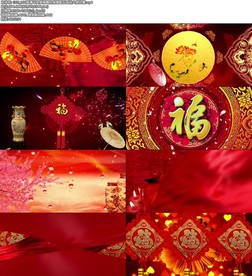 LED高清平安是福舞台背景配乐