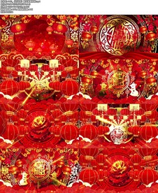 《好运来》配乐背景视频