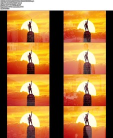 新四军军歌-舞台LED背景视频