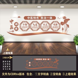 中医馆 国医堂 文化墙