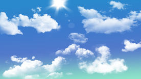 蓝天白云
