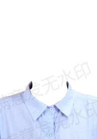 蓝色衬衫模板psd