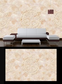 大理石电视背景墙