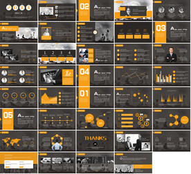 简约商务总结汇报工作计划PPT