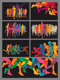 矢量长跑运动系列