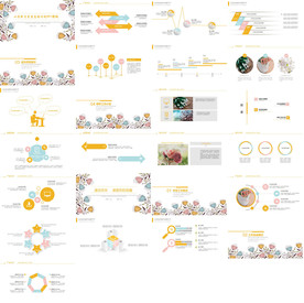 清新简约工作汇报PPT