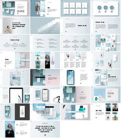 炫酷科技商业计划书PPT