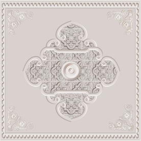 欧式边框吊顶图