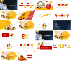 美食餐饮招商计划书PPT