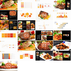 美食餐饮招商计划书PPT