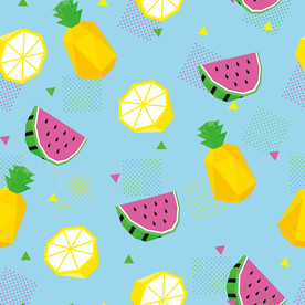 水果印花图案