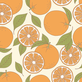 水果印花图案