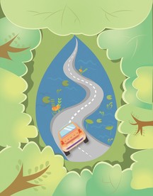 夏天邂逅水滴图