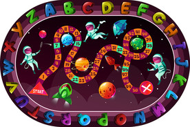 早教中心大型可爱卡通地毯