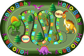 早教中心大型可爱卡通地毯